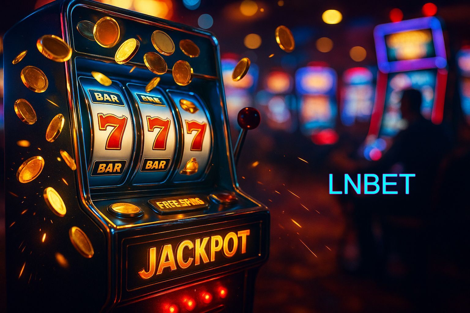 Diversos jogos de caça-níqueis